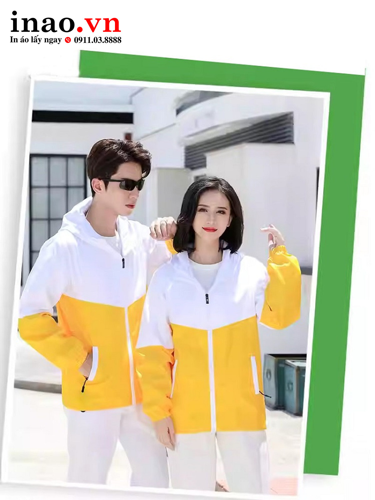 Áo khoác gió đồng phục Áo khoác gió đồng phục