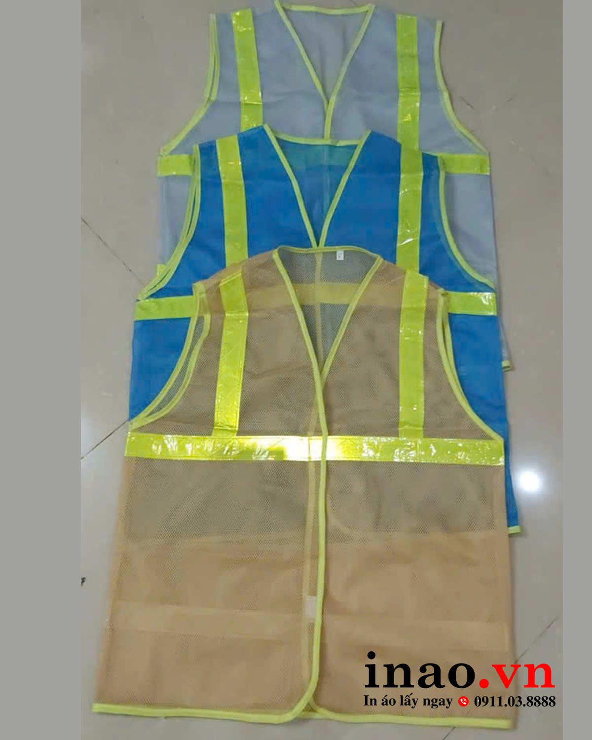 Áo lưới phản quang Áo lưới phản quang