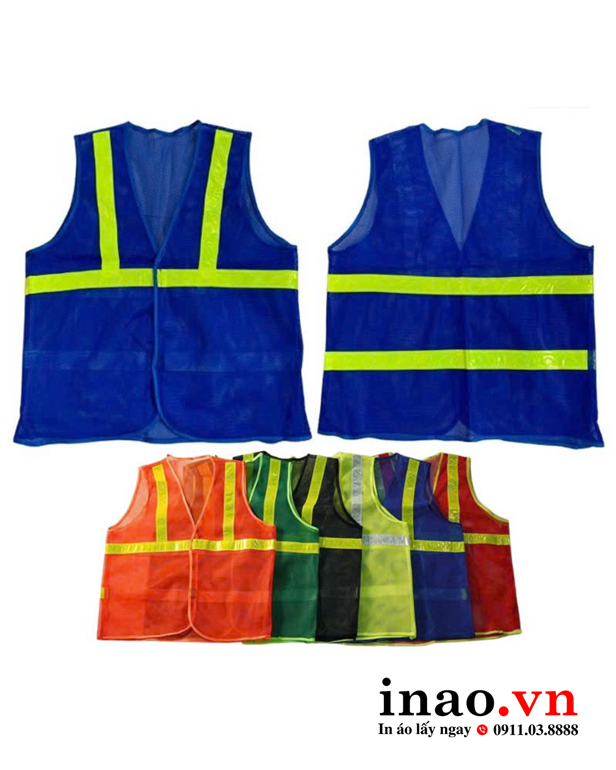 Áo lưới phản quang Áo lưới phản quang