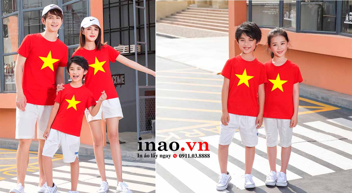 Áo thun cờ đỏ sao vàng Áo thun cờ đỏ sao vàng