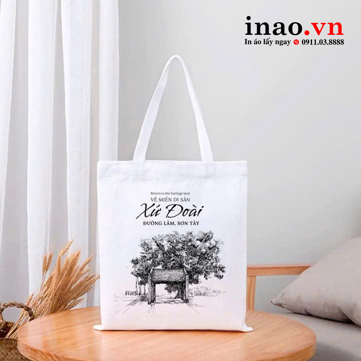In túi vải lấy ngay