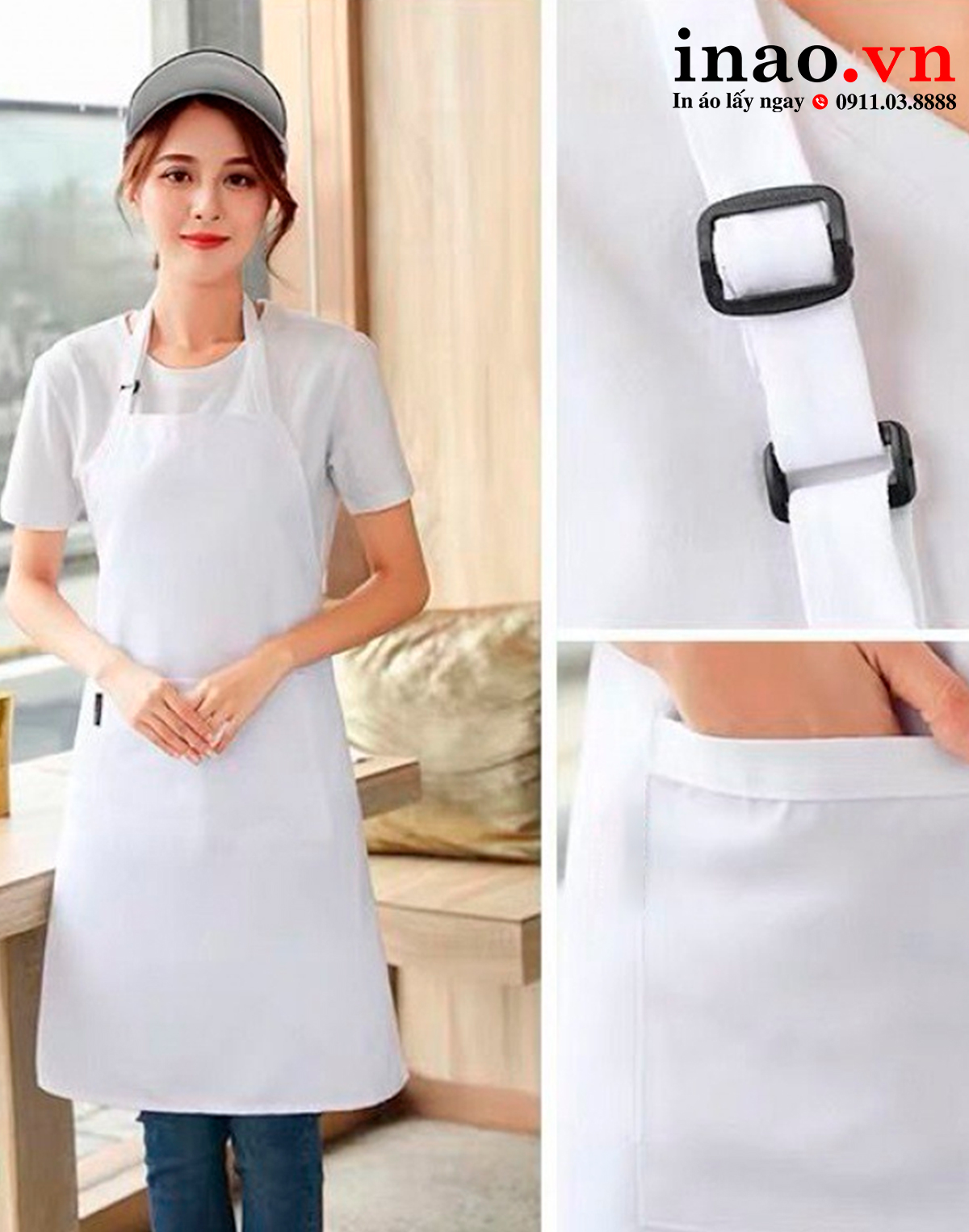Tạp dề may sẵn Tạp dề may sẵn