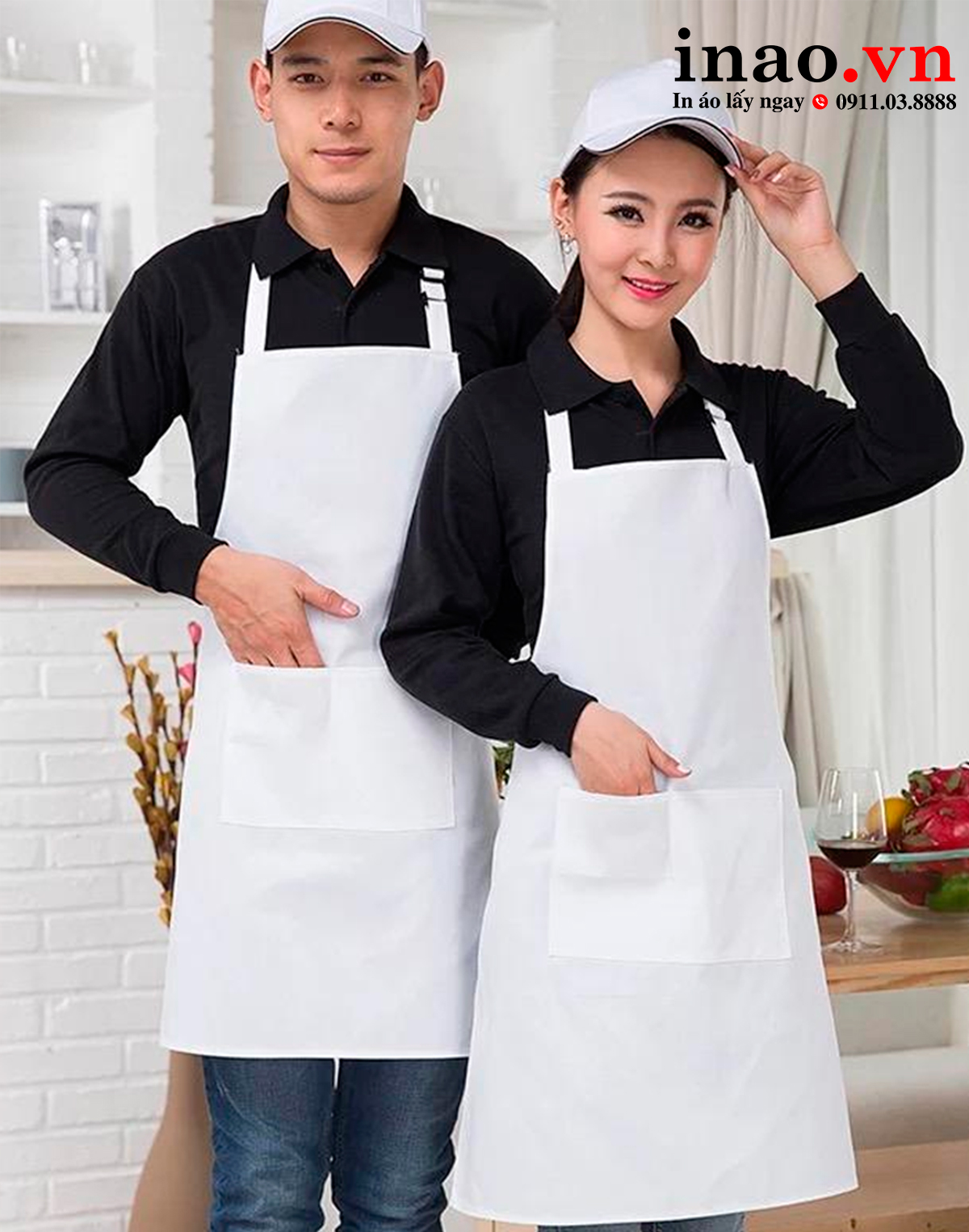 Tạp dề may sẵn Tạp dề may sẵn
