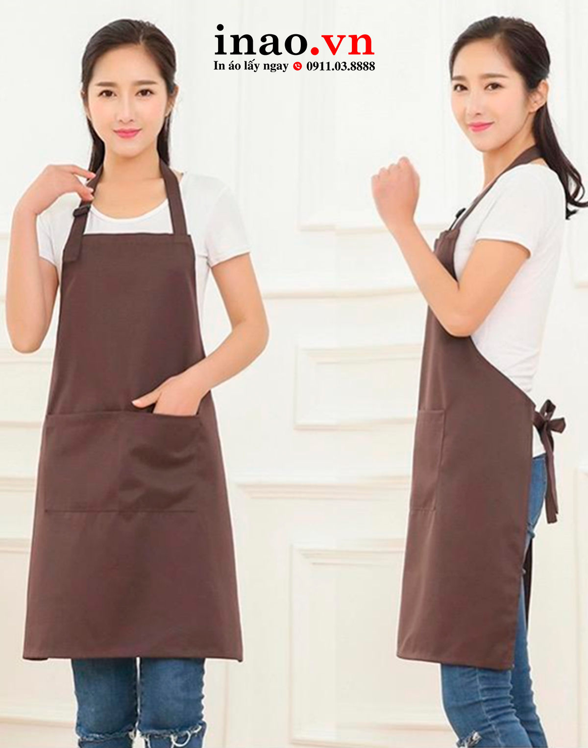 Tạp dề may sẵn Tạp dề may sẵn