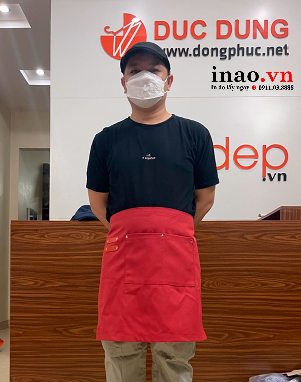 Tạp dề may sẵn Tạp dề may sẵn