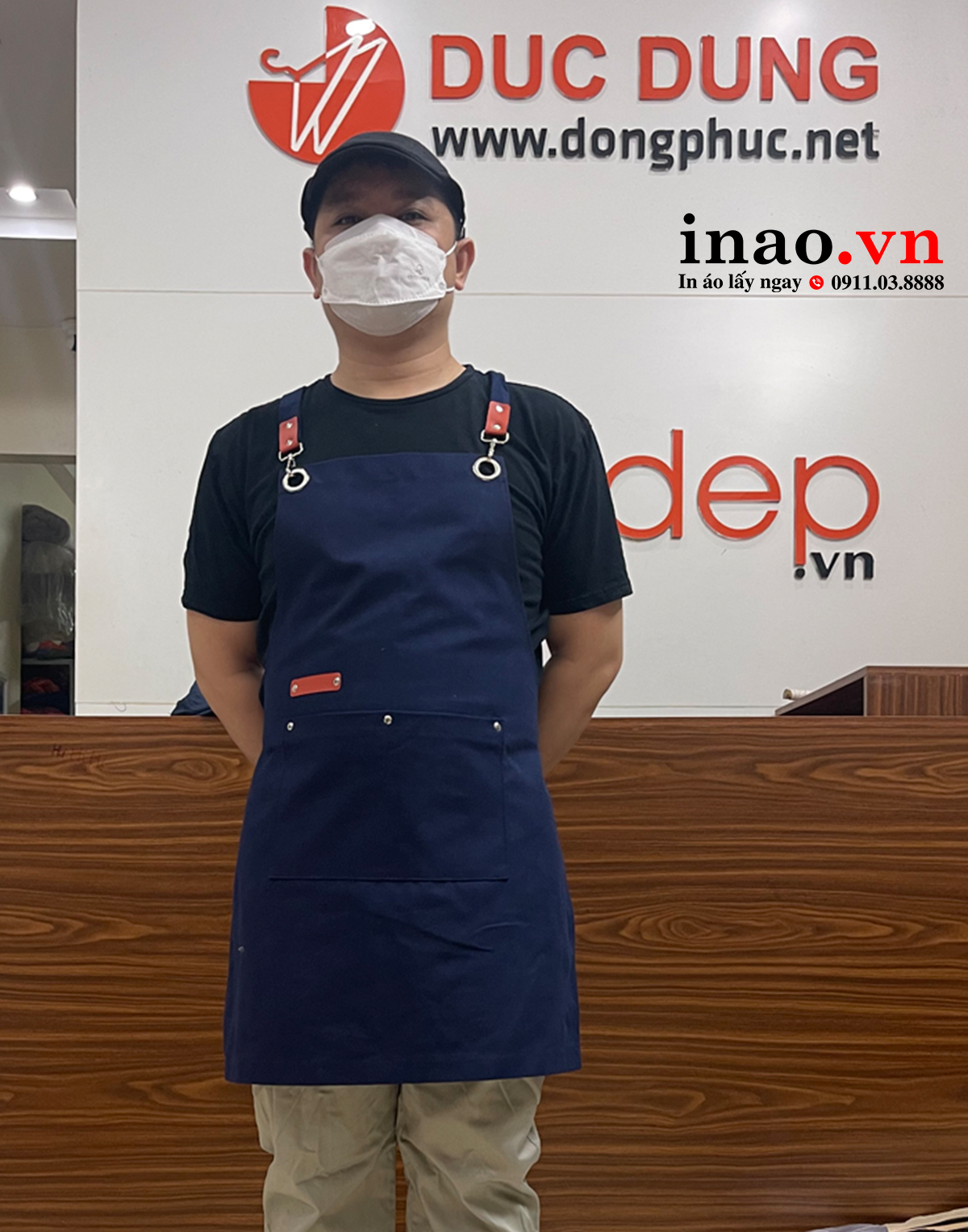 Tạp dề may sẵn Tạp dề may sẵn