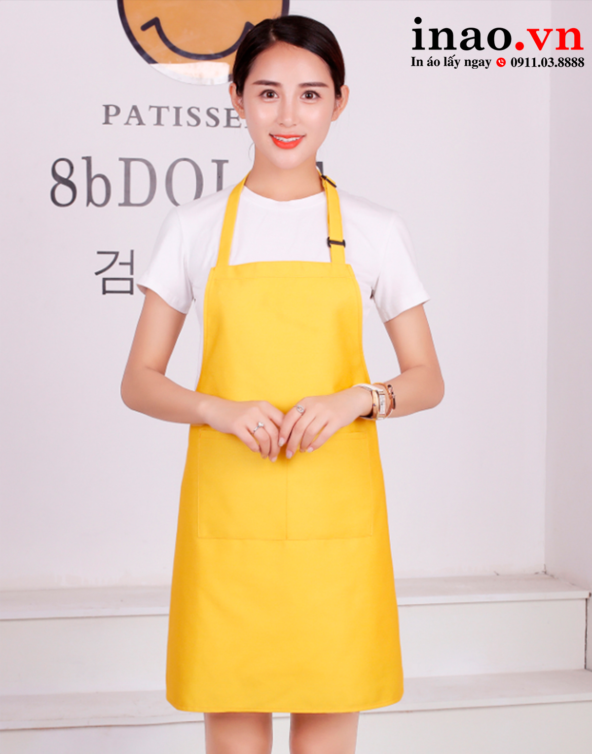 Tạp dề may sẵn Tạp dề may sẵn