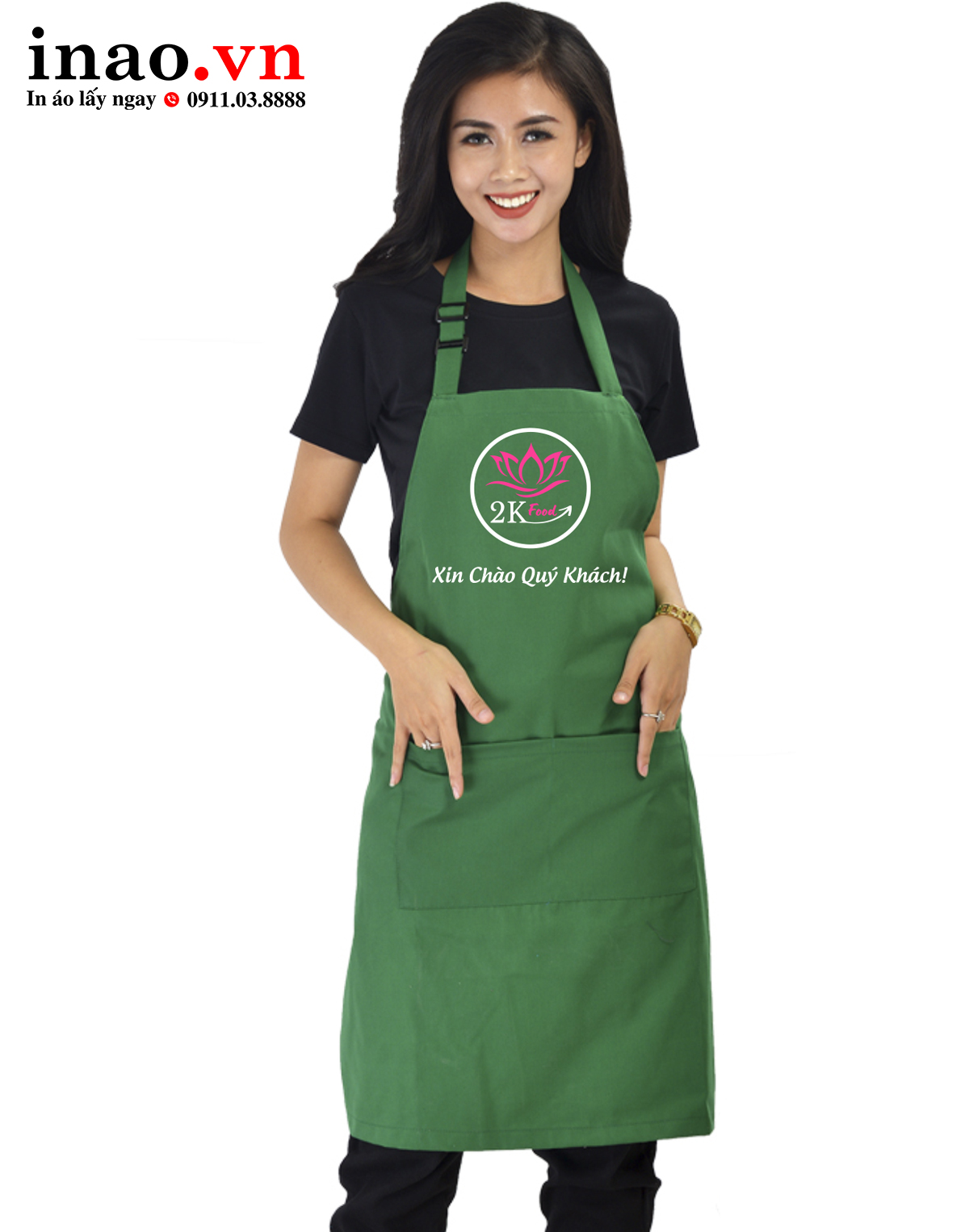 in tạp dề in tạp dề