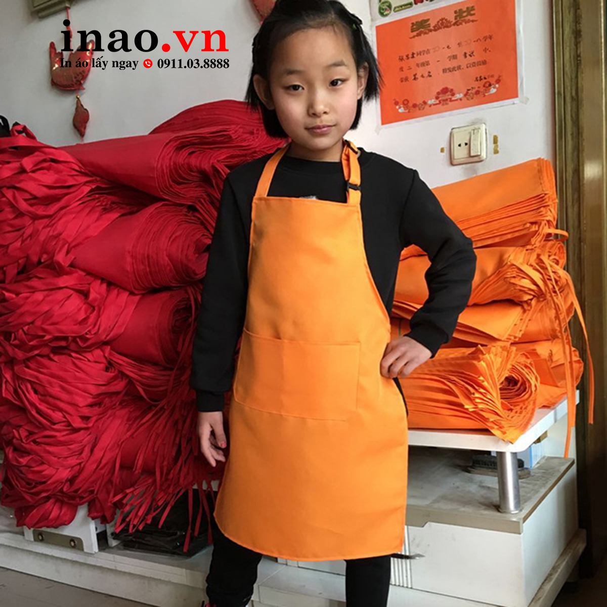 Tạp dề trẻ em Tạp dề trẻ em